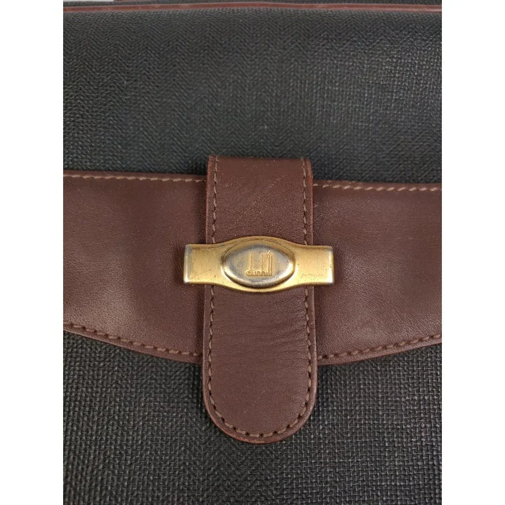 Vintage Dunhill Briefcase, made of PVC and Leather